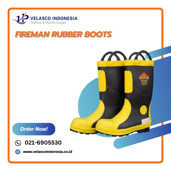Fireman Rubber Boots
