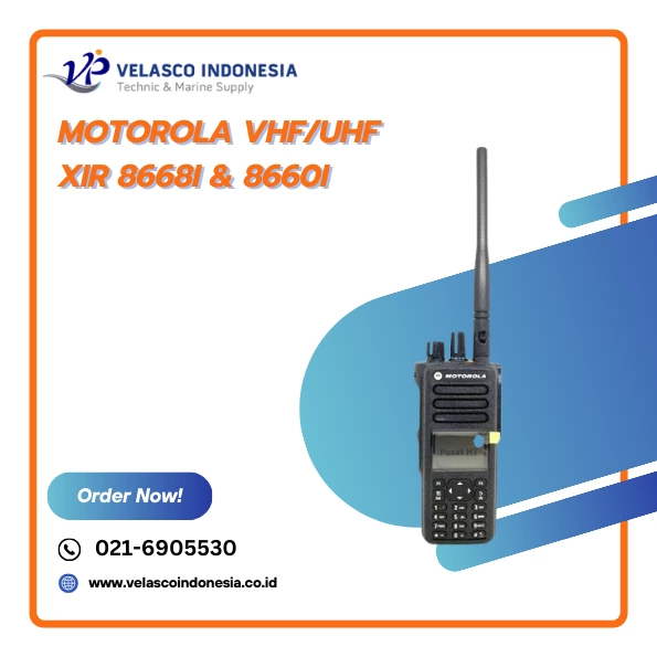 MOTOROLA VHF UHF XIR 8668I 8660I