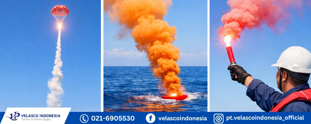 Mengenal Alat Piroteknik di Kapal