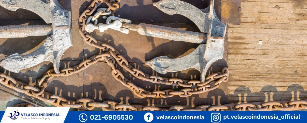 Mengenal Susunan Rantai Jangkar Kapal