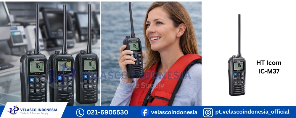HT Icom IC M37
