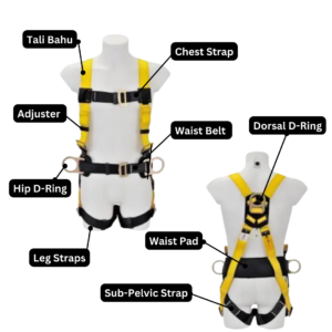 Mengenal Bagian-Bagian Full Body Harness dan Fungsinya