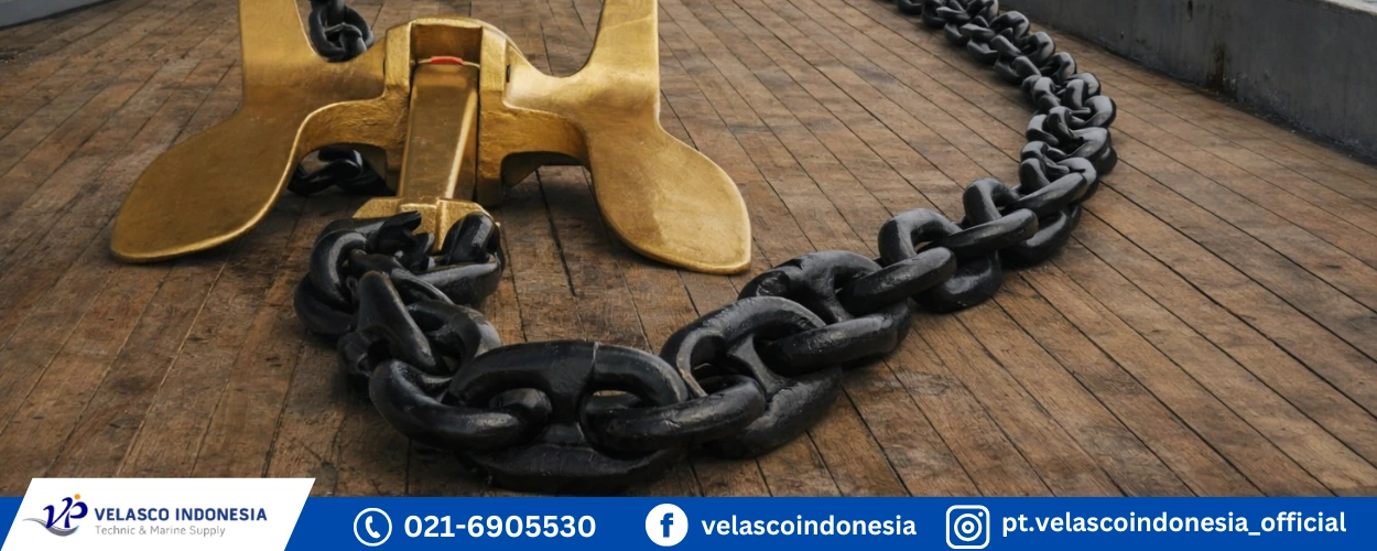 Daftar Aksesoris Rantai Jangkar Kapal dan Fungsinya