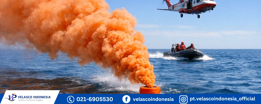 Fungsi dan Cara Kerja Smoke Signal Kapal