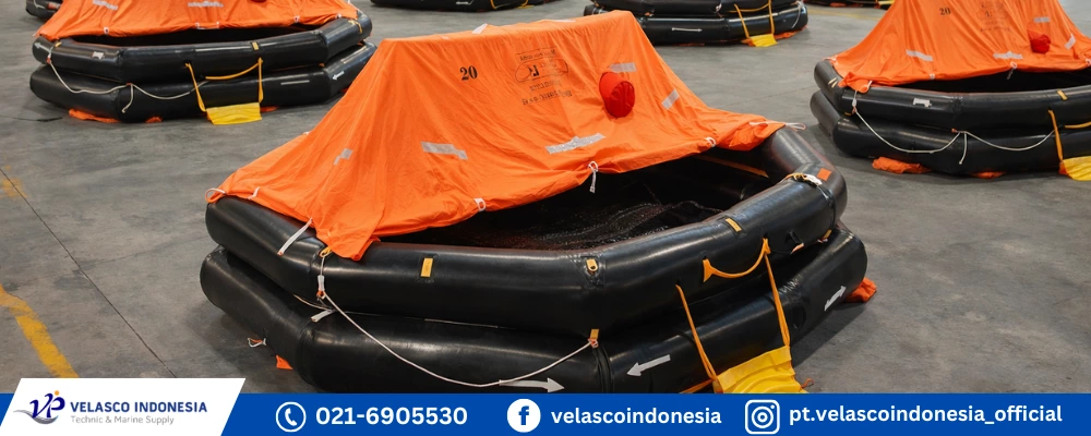 Jual Life Raft Kapal Berkualitas di Jakarta