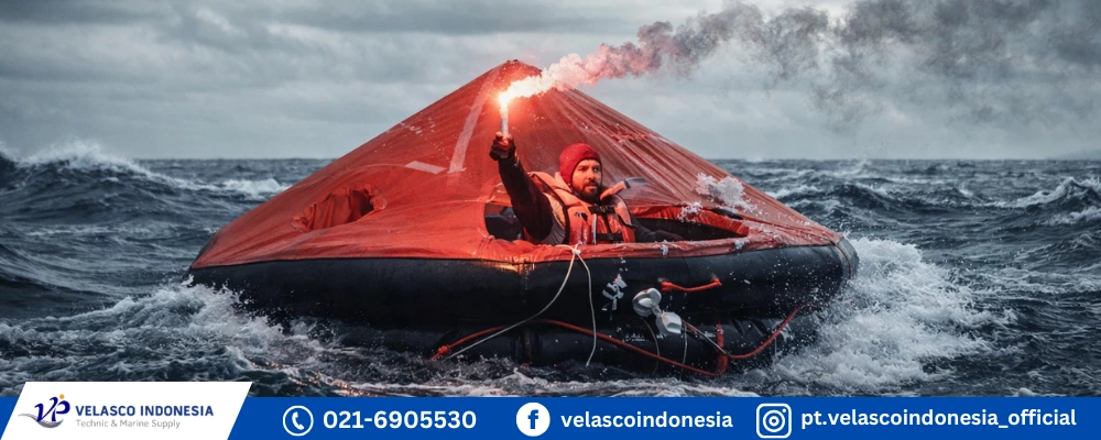 Mengenal Inflatable Life Raft pada Kapal dan Fungsinya