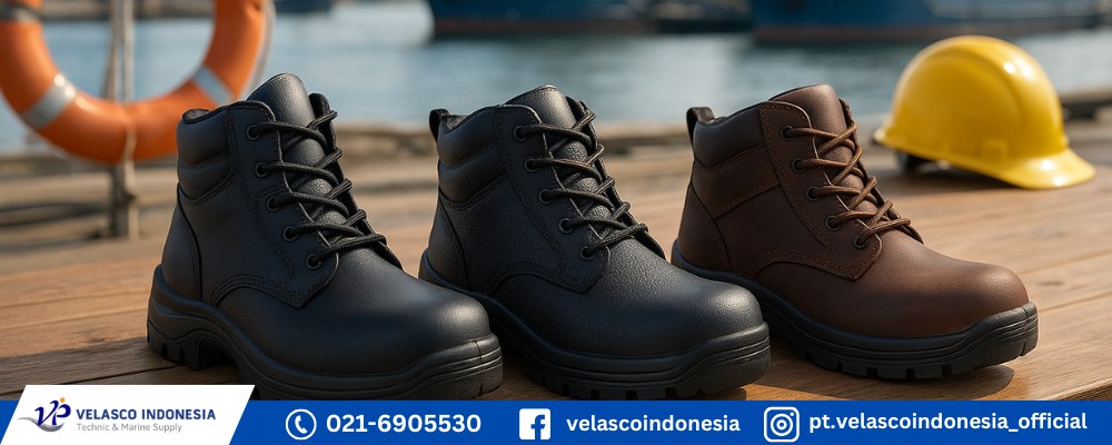 Rekomendasi Sepatu Safety Terbaik Untuk Industri Maritim