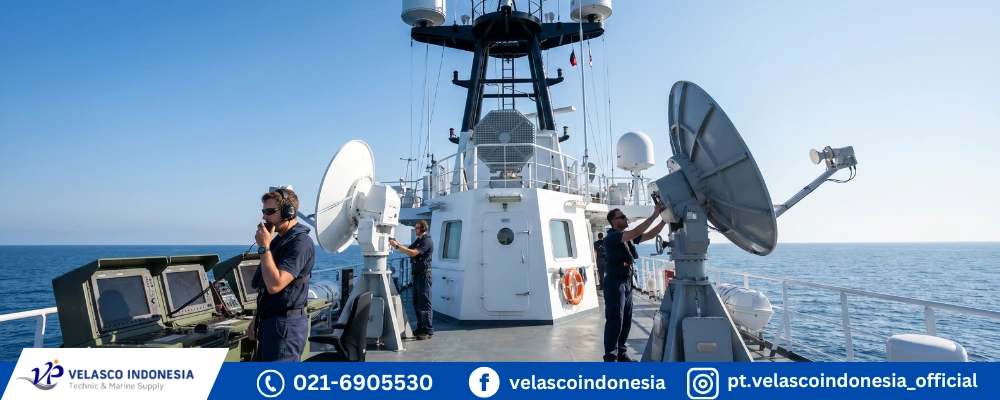 Cara Kapal Mendapatkan Akses Internet di Laut