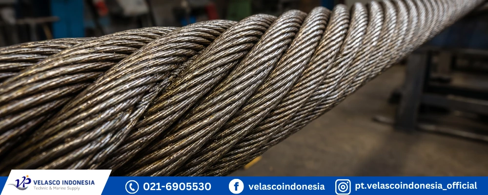 Jenis Arah Putar Wire Rope dan Fungsinya