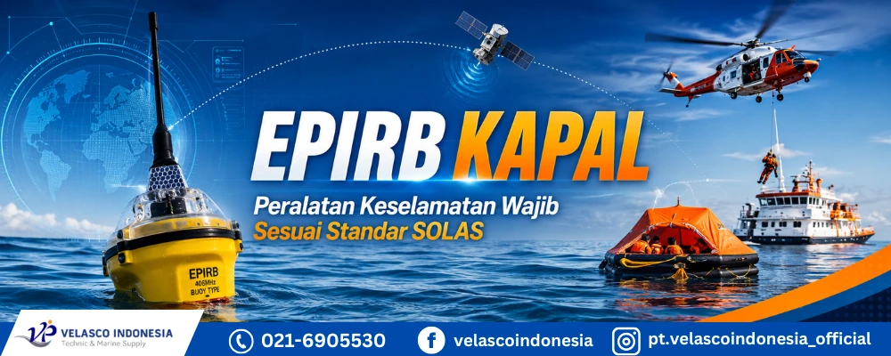 Mengenal EPIRB Kapal dan Fungsinya dalam Keadaan Darurat