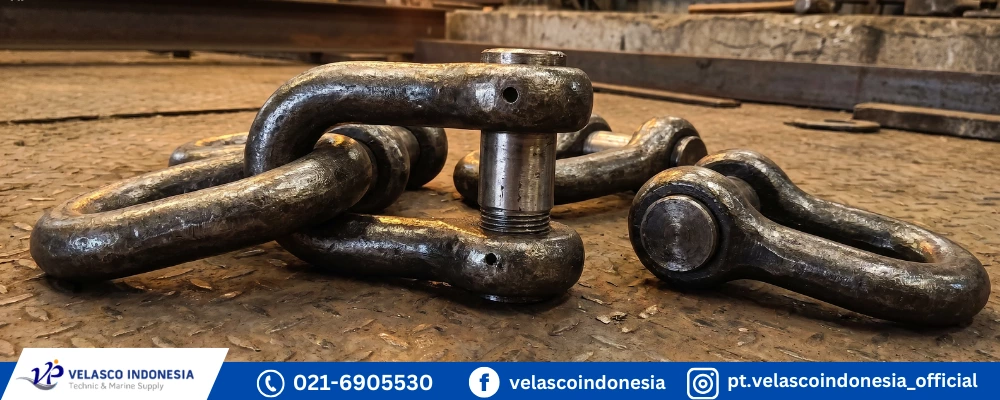 Mengenal Joining Shackle pada Rantai Jangkar Kapal