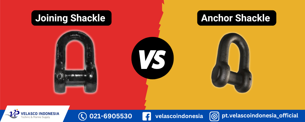 Perbedaan Joining Shackle dan Anchor Shackle