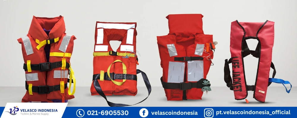 Tipe Life Jacket Marine untuk Kebutuhan Kapal