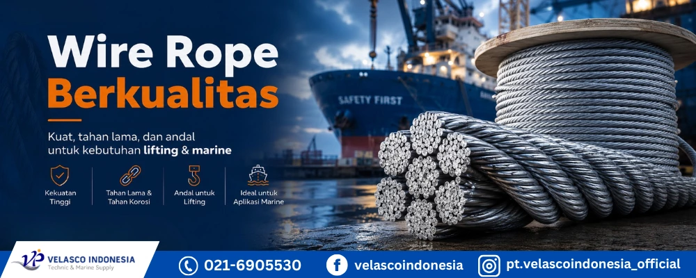 Distributor Wire Rope Marine Berkualitas