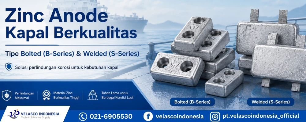 Jual Zinc Anode Kapal Berkualitas