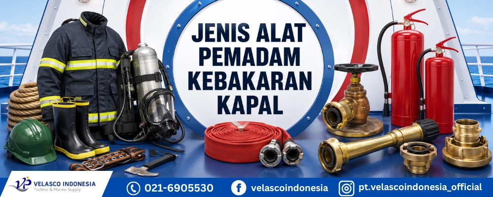 Macam Macam Alat Pemadam Kebakaran di Kapal