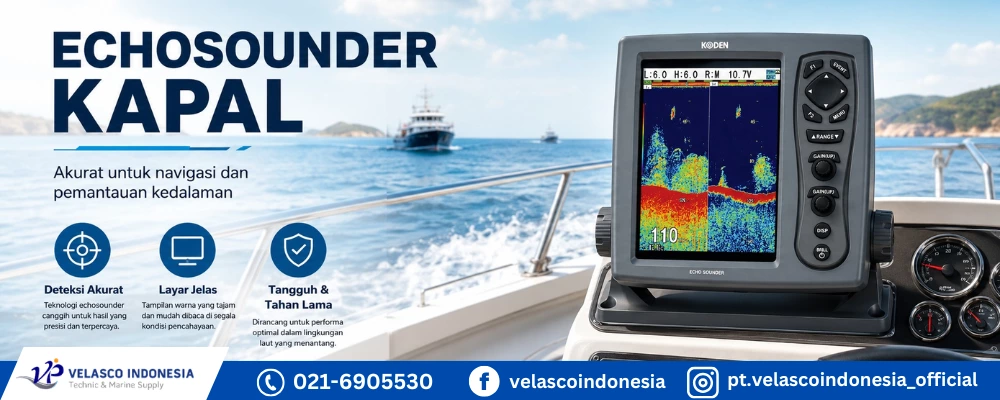 Mengenal Echosounder Kapal dan Fungsinya dalam Navigasi