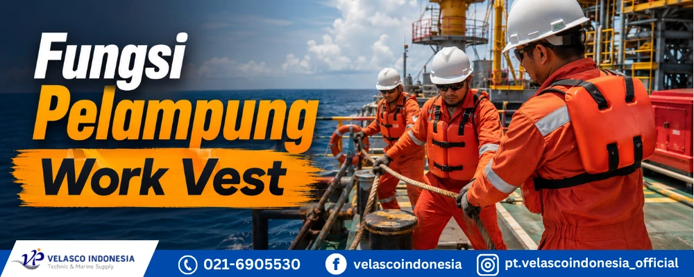 Mengenal Pelampung Work Vest dan Fungsinya