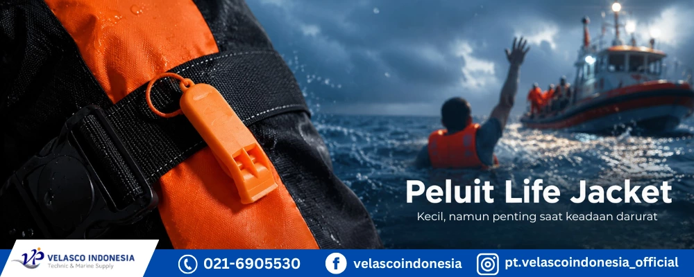 Mengenal Peluit Life Jacket
