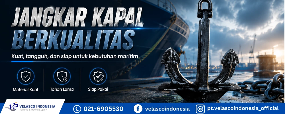 Supplier Jangkar Kapal Stockless Berkualitas