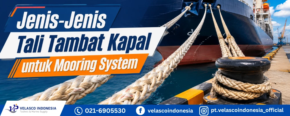 Jenis Jenis Tali Tambat Kapal untuk Mooring System