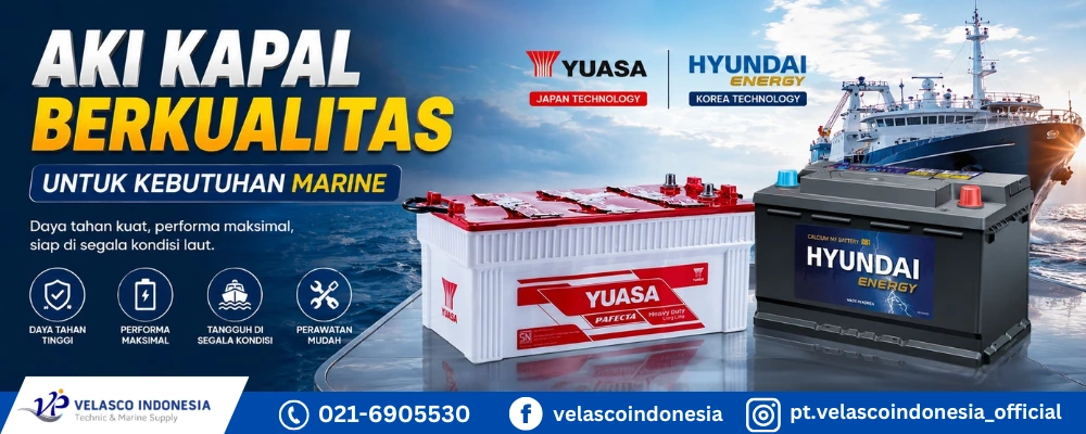 Jual Aki Kapal Berkualitas untuk Kebutuhan Marine