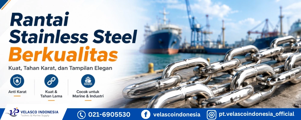 Jual Rantai Stainless Steel Berkualitas