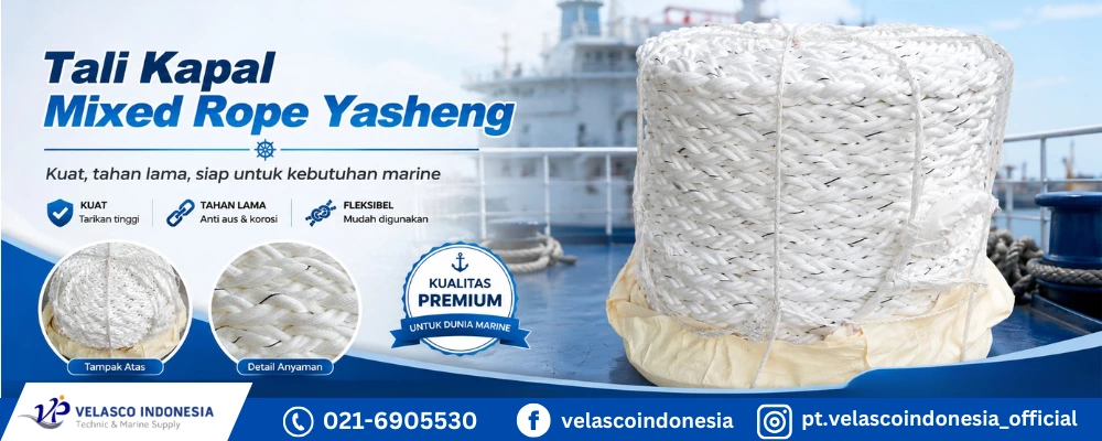 Jual Tali Kapal Mixed Rope Yasheng