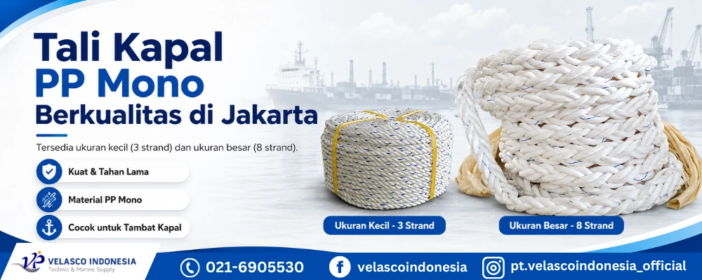 Jual Tali Kapal PP Mono di Jakarta