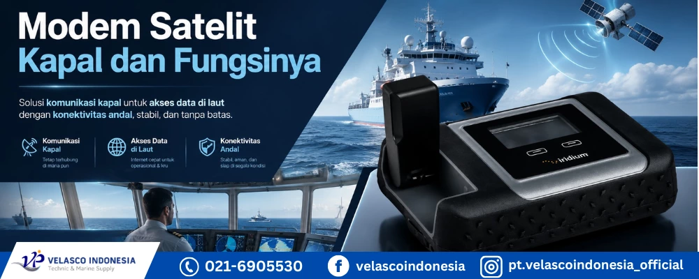 Mengenal Modem Satelit Kapal dan Fungsinya