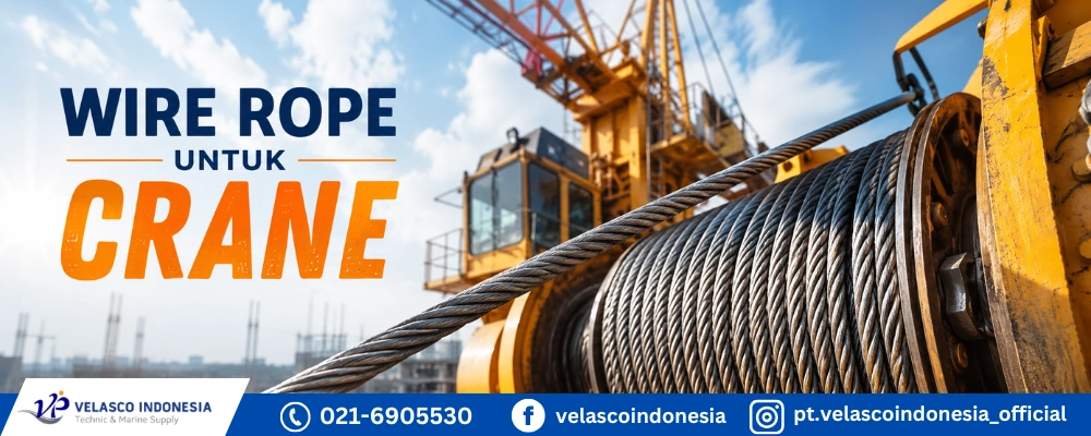 Mengenal Wire Rope untuk Crane