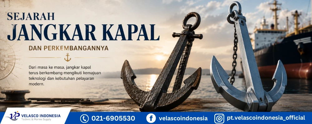Sejarah Jangkar Kapal dan Perkembangannya