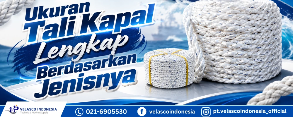 Ukuran Tali Kapal Lengkap Berdasarkan Jenisnya